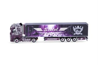 Herpa H0 Scania CS20 HD Kühlkoffer-Sattelzug, Stelzl