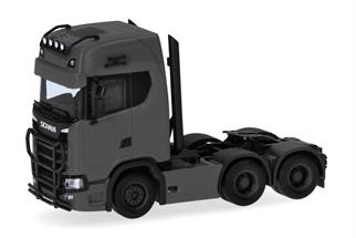 Herpa H0 Scania CS20 HD Zugmaschine, grau