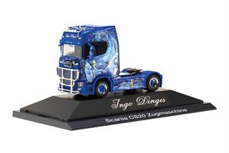 Herpa H0 Scania CS20 Solozugmaschine, Ingo Dinges / Arendelle