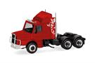 Herpa H0 Scania Hauber 142 Zugmaschine 3achs, rot