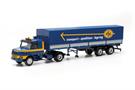 Herpa H0 Scania Hauber Pritsche-/Planen-Sattelzug, ASG