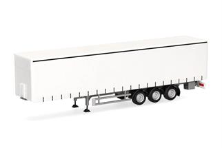 Herpa H0 Schmitz GaPl-Aufl. weiß/silber