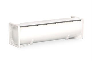 Herpa H0 Teileservice: 30'-Drucksilocontainer, weiss (inhalt: 2 Stk.)