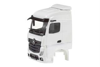 Herpa H0 Teileservice: Fahrerhaus MB Actros Streamspace 2.5, weiss (Inhalt: 2 Stk.)