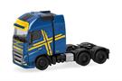 Herpa H0 Volvo FH 16 GL XL 2020 Zugmaschine mit Schwerlastturm 3achs, blau
