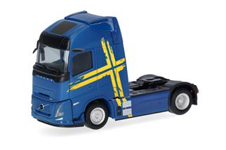 Herpa H0 Volvo FH Aero XL Electric Zugmaschine 2achs, blau