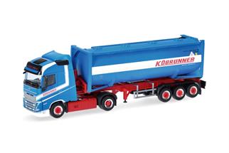 Herpa H0 Volvo FH GL 20 30ft DruSiloSz