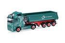 Herpa H0 Volvo FH GL 2020 Kipp-Sattelzug, Kiefl Transport