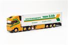 Herpa H0 Volvo FH Gl. XL 2020 6x2 Kühlkoffer-Sattelzug, Van Lith