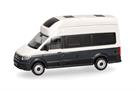 Herpa H0 VW Crafter Grand California, candywhite/deep ocean blue