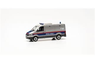 Herpa H0 VW Crafter Kasten FD, Polizei Österreich/Gefangenentransport