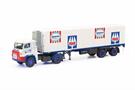 Herpa/MBS H0 Scania Vabis LB 76 Kühlkoffer-Sattelzug, Peter John / IGLO