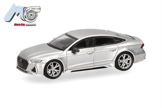 Herpa/MicroCity87 H0 Audi RS7, silber