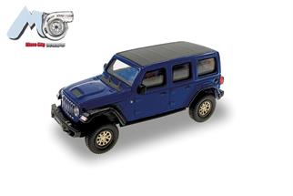 Herpa/MicroCity87 H0 Jeep Wrangler, blau