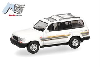 Herpa/MicroCity87 H0 Toyota Landcruiser 80, weiss