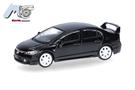 Herpa/MicroCity92 H0 Honda Civic FD2, schwarz