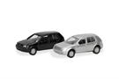 Herpa N VW Golf IV, schwarz und silber (Inhalt: je 1 Stk.)