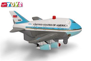 Herpa Toys USAF Air Force One, Pullback Aviation Toy