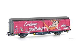 Hobbytrain H0 SBB Schiebewandwagen Hbbillns, Graffiti - Leistungsgesellschaft?, Ep. VI