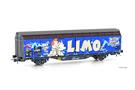 Hobbytrain H0 SBB Schiebewandwagen Hbbillns, Graffiti - Limo, Ep. VI