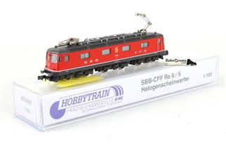 Hobbytrain H10161 N SBB Elektrolok Re 6/6 11685, rot (OCC)