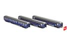 Hobbytrain/LS Models H0 DB Sonderzug-Set 2 Messezug Hannover, Ep. IV, 3-tlg.