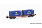 Hobbytrain N DB AG Containertragwagen Sgjkkmms 699, P&O, Ep. VI