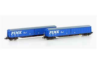 Hobbytrain N PIMK rail Schiebewandwagen-Set Habis, Ep. VI, 2-tlg.