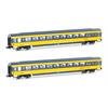 Hobbytrain N RegioJet Reisezugwagen-Set UIC-Z1 Bp, ex SBB, Ep. VI, 2-tlg.