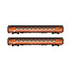 Hobbytrain N SBB Reisezugwagen-Set UIC Z1 Bpm, Eurofima C1, Ep. IV-V, 2-tlg.