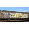 Hobbytrain N SBB Schiebewandwagen Hbbillns, Graffiti - ATSCREW, Ep. VI