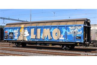 Hobbytrain N SBB Schiebewandwagen Hbbillns, Graffiti - Limo, Ep. VI