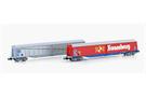 Hobbytrain N SNCF Schiebewandwagen-Set Habis, Kronenbourg, Ep. IV, 2-tlg.