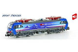 Hobbytrain N (Sound) Hupac/SBB Elektrolok BR 193 Vectron MS, Nightpiercer, Ep. VI