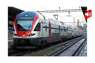 Hobbytrain N (Sound) SBB Doppelstock-Elektrotriebzug RABe 511, KISS, Ep. VI, 6-tlg.