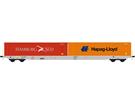 Hobbytrain N VTG Containertragwagen Sggnss, 2x40' Hamburg Süd/Hapag-Lloyd, Ep. VI