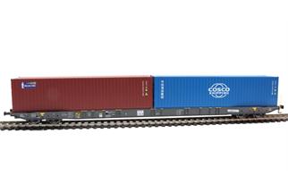 Igra Model H0 (AC) IGS Intermodal Containertragwagen Sggnss-XL, Ep. VI