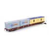 Igra Model H0 Metrans Containertragwagen Sggnss-XL, MSC/P&O Nedlloyd