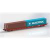 Igra Model H0 RCO/NACCO Containertragwagen Sggnss, Maersk/Texttainer, Ep. VI