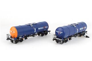 Igra Model H0 Wascosa Kesselwagen-Set Zacns 88 Wascosa, 2-tlg.