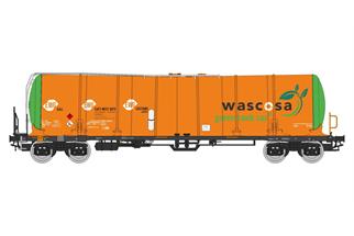 Igra Model H0 Wascosa Kesselwagen Zans 98, green tank car, Ep. VI