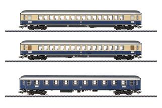 (INS) Märklin H0 (AC) DB Reisezug-Wagenset 2 Schnellverkehr IVA, Ep. III, 3-tlg. (Insider)