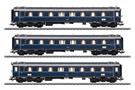 (INS) Märklin H0 (AC) DB Reisezug-Wagenset F 14 Dom-Pfeil, Ep. III, 3-tlg. (Insider)