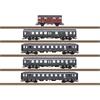 (INS) Trix H0 (DC) DB Wagenset zu Dampflok 66 002, Ep. III, 5-tlg. (Club)