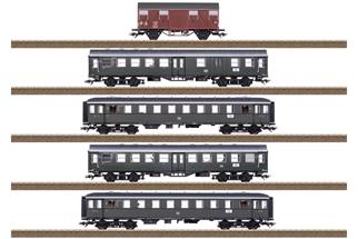 (INS) Trix H0 (DC) DB Wagenset zu Dampflok 66 002, Ep. III, 5-tlg. (Club)