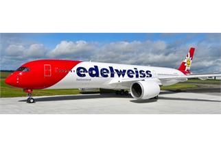 JC 1:200 Edelweiss Air Airbus A350-900XWB, HB-IHF Piz Bernina