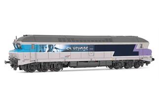 Jouef H0 (DC) SNCF Diesellok CC 72000, En Voyage, Ep. V