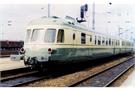 Jouef H0 (DC Sound) SNCF Dieseltriebzug RGP I, grün/beige, Ep. IV, 2-tlg.