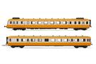 Jouef H0 (DC Sound) SNCF Dieseltriebzug X 2700, orange/silber, Ep. IV, 2-tlg.