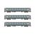 Jouef H0 SNCF Reisezugwagen-Set DEV Inox A8/A3B5/A5s, Ep. III, 3-tlg.